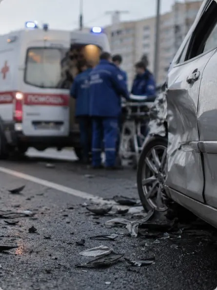 Помощь пострадавшим в ДТП